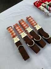 Load image into Gallery viewer, Pumpkin Patch Plaid Collar
