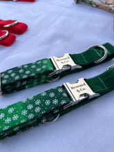 Load image into Gallery viewer, Snowy Christmas Collar
