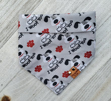 Load image into Gallery viewer, I Woof You Bandana

