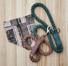 Load image into Gallery viewer, Forest Mocha Rope Leash
