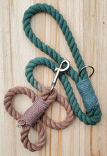 Load image into Gallery viewer, Forest Mocha Rope Leash
