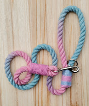 Load image into Gallery viewer, Cotton Candy Rope Leash
