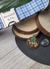 Load image into Gallery viewer, Little Gears Round Pet ID Tag
