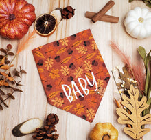 Load image into Gallery viewer, Leaves &amp; Acorns Bandana
