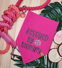 Load image into Gallery viewer, Rescued by Mommy Bandana
