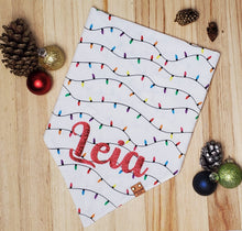Load image into Gallery viewer, Festive Christmas Lights Bandana
