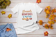 Load image into Gallery viewer, Flannels Bonfires S'mores Tee
